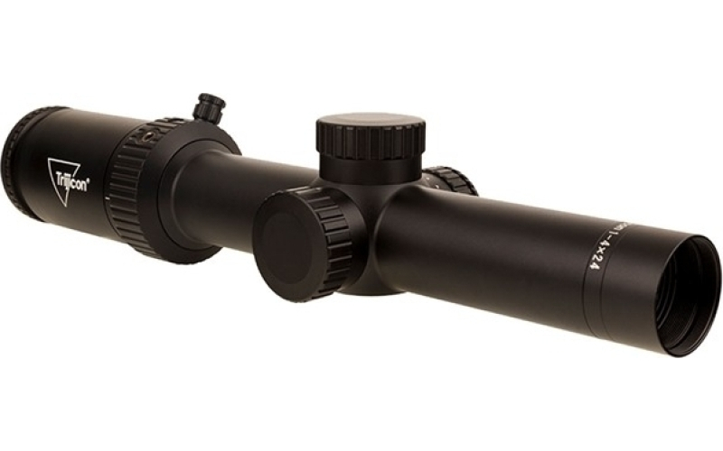 Trijicon 1-4x24mm sfp illum grn moa precision hunter reticle black