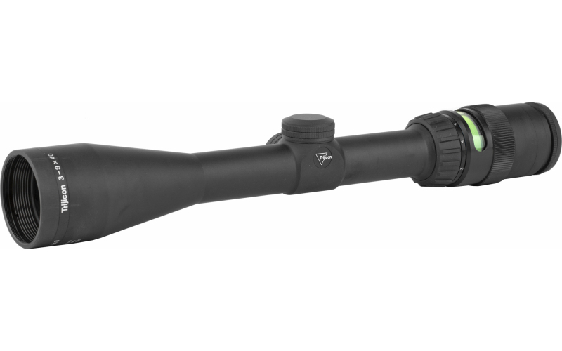 Trijicon AccuPoint Rifle Scope, 3-9X40mm, Green Triangle Reticle, Matte Finish TR20G
