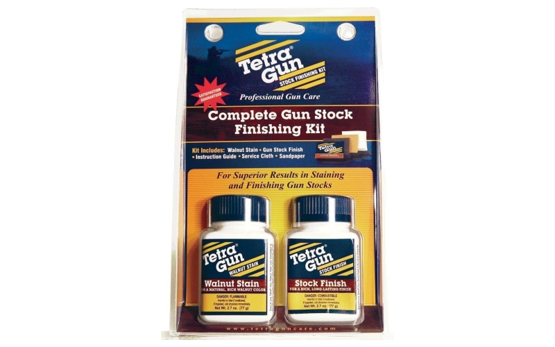 Tetra gun stock finishing kit