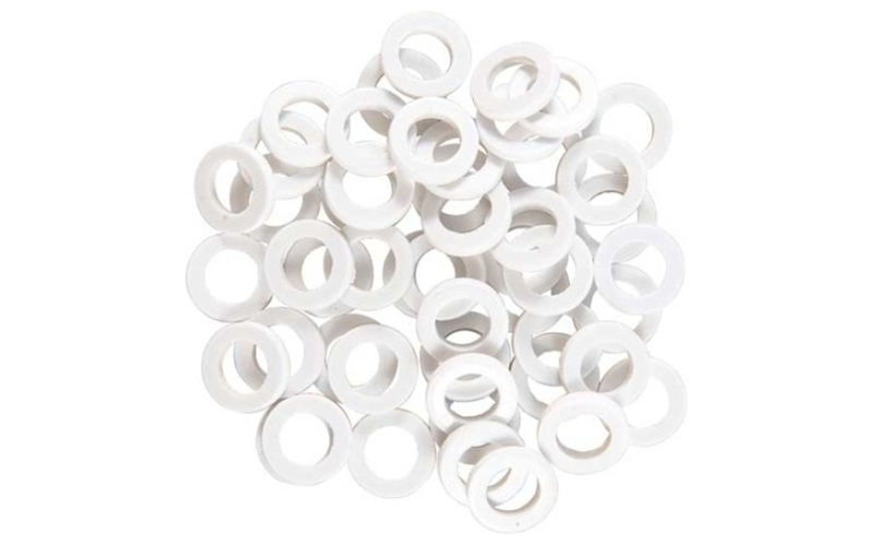 Uncle Mike's White spacers 50 pack