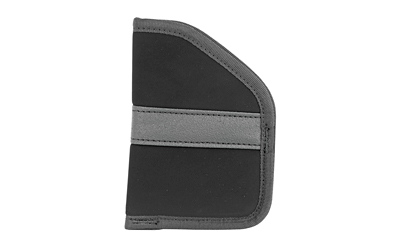 Uncle Mike's Inside Pocket Holster, Size 4, Fits Compact 9mm, Ambidextrous, Black 87444
