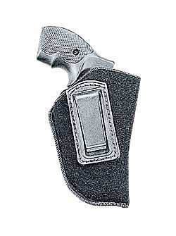Uncle Mike's Inside The Pant Holster, Size 2, Fits Medium Revolver With 4" Barrel, Right Hand, Black 89021