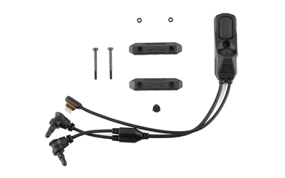 Unity Tactical AXON SYNC, Link, 7", Dual Lead Remote Switch For DBAL Laser and USB-C, Fits Picatinny, Black AXNS-UCD7B
