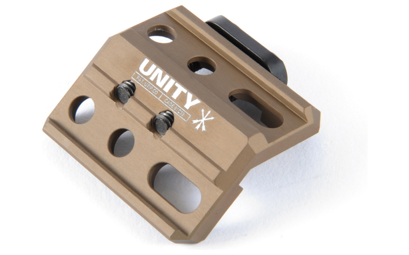 Unity Tactical FUSION, Micro Hub Base, Anodized Finish, Flat Dark Earth FUS-MHF