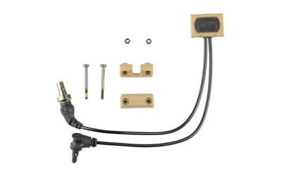 Unity Tactical ModButton Lite SYNC, 7", Dual Lead Remote Switch For Surefire Scout and Crane Laser, Fits Picatinny, Flat Dark Earth MBL2-FDE-SF-CL-7