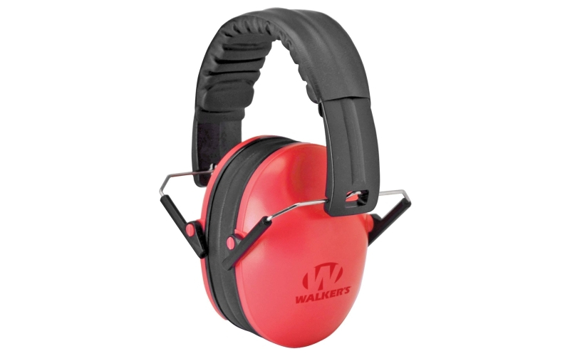 Walker's Passive, Ultra Compact Hearing Protection, Earmuff, Coral GWP-FKDM-COR