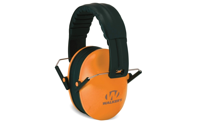 Walker's Passive, Ultra Compact Hearing Protection, Earmuff, Orange GWP-FKDM-OR