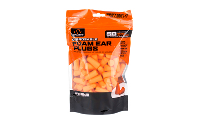 Walker's Ear Plug, Foam, Orange, 50 Pairs Per Bag GWP-FP50-BAG