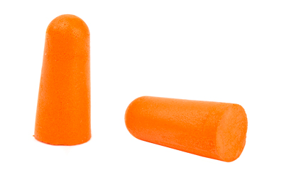 Walker's Ear Plug, Foam, 7 Pairs, Orange, Includes Case GWP-PLGCAN-OR