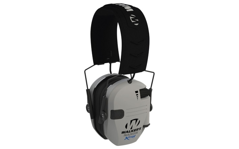 Walker's Razor x-trm digital ear muff w/ cooling pads grey