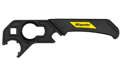 Wheeler Professional Armorers Wrench, Steel with Rubber Handle, Black 1099561