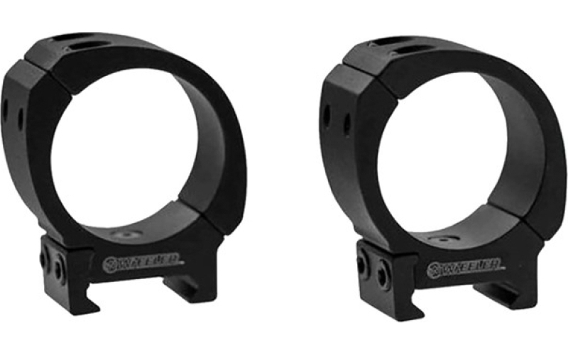 Wheeler 30mm medium bi-weaver rings, black