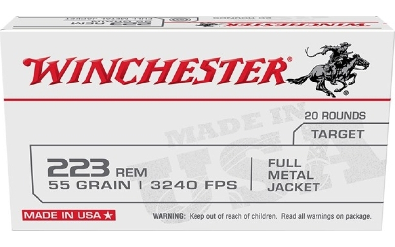 Winchester Ammunition 223 remington 55gr full metal jacket 14,000/drum
