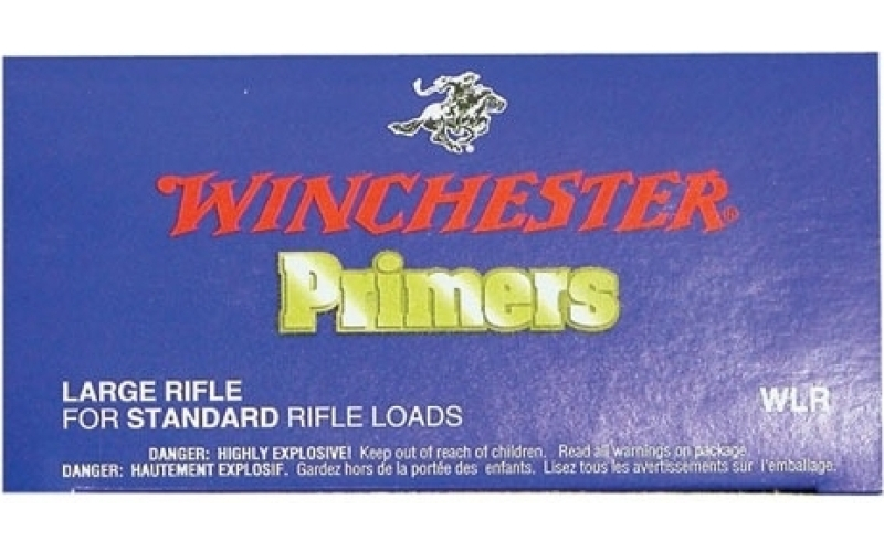 Winchester Ammunition #8-1/2m large rifle magnum primers 1,000/box