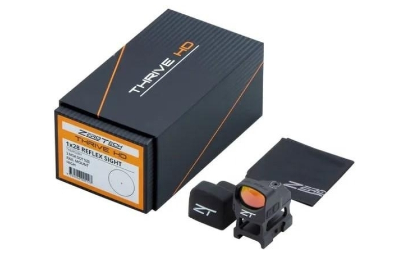 Thrive hd riflescope high reflex 3 moa red dot